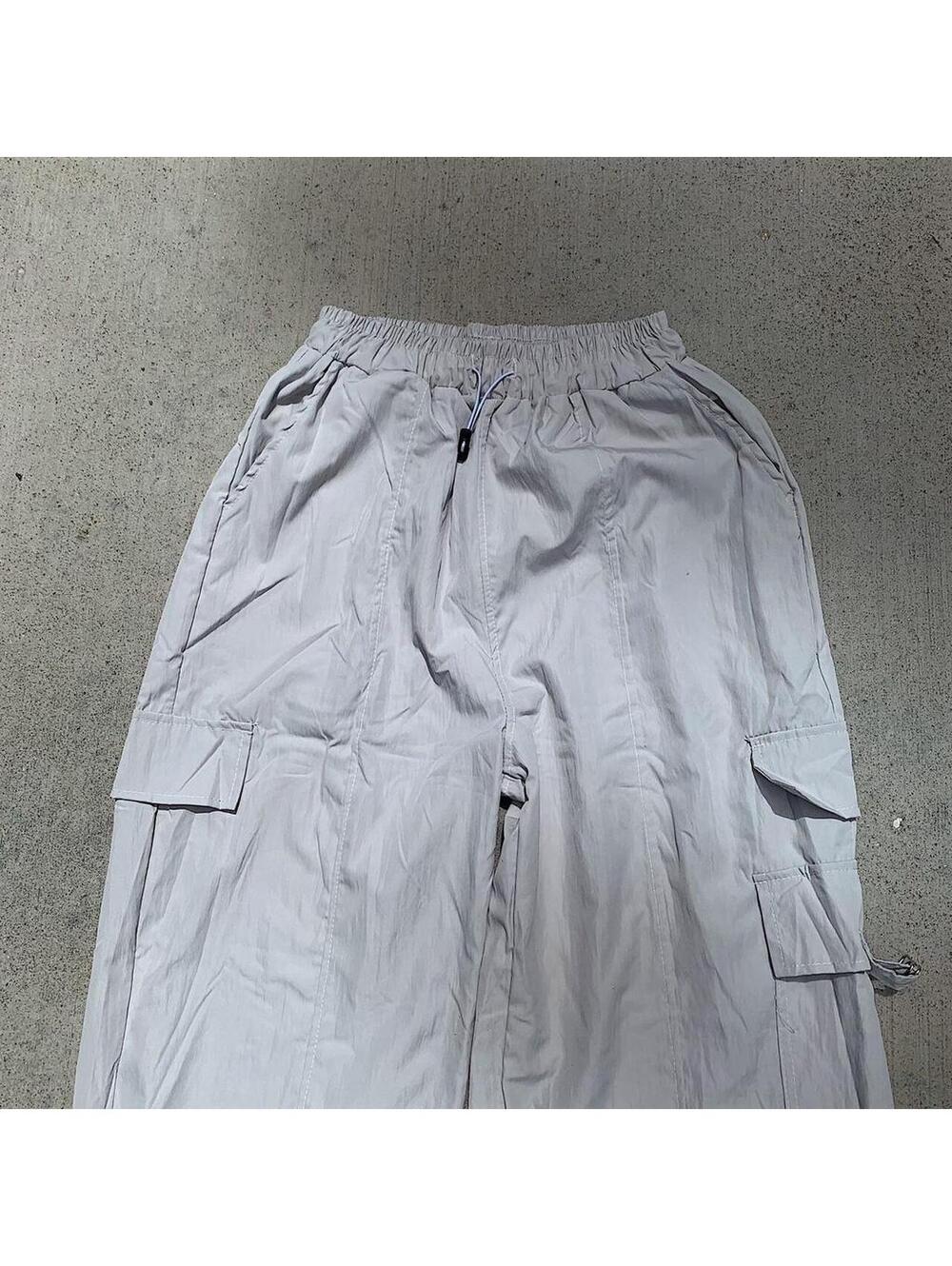90s style baggy cargo hiking pants - Picture 3 of 8